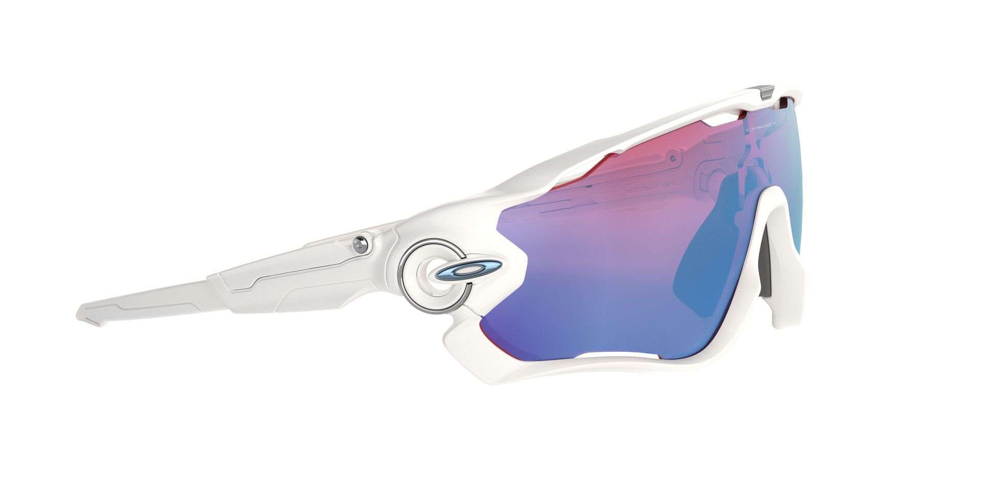 Oakley Jawbreaker Sport Zonnebril Wit Prizm Snow Lens