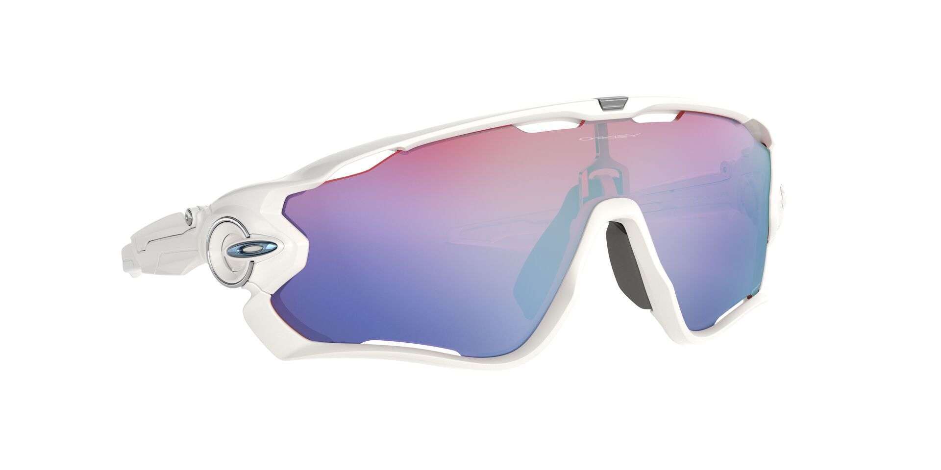 Oakley Jawbreaker Sport Zonnebril Wit Prizm Snow Lens