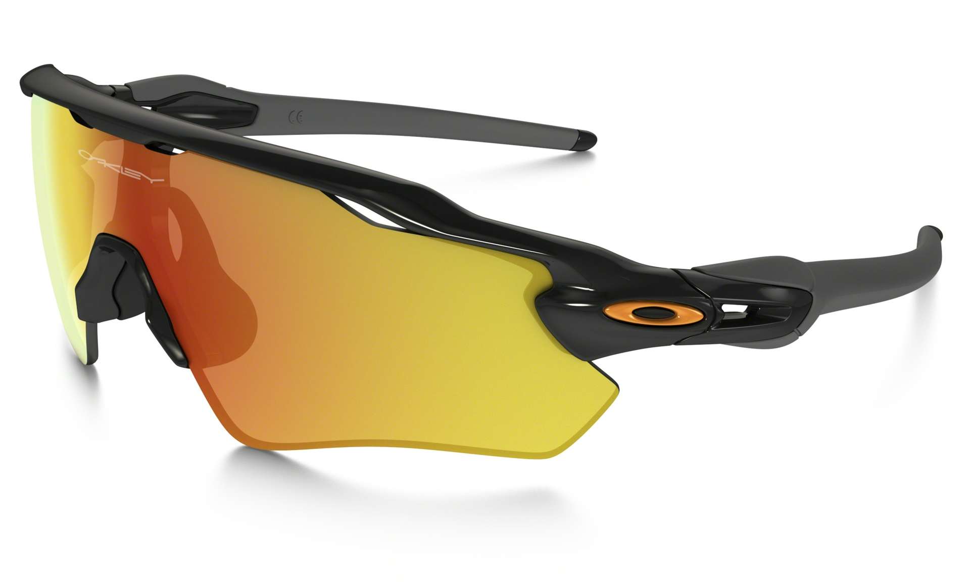 Oakley Radar EV Path Sport Zonnebril Zwart Fire Iridium Lens