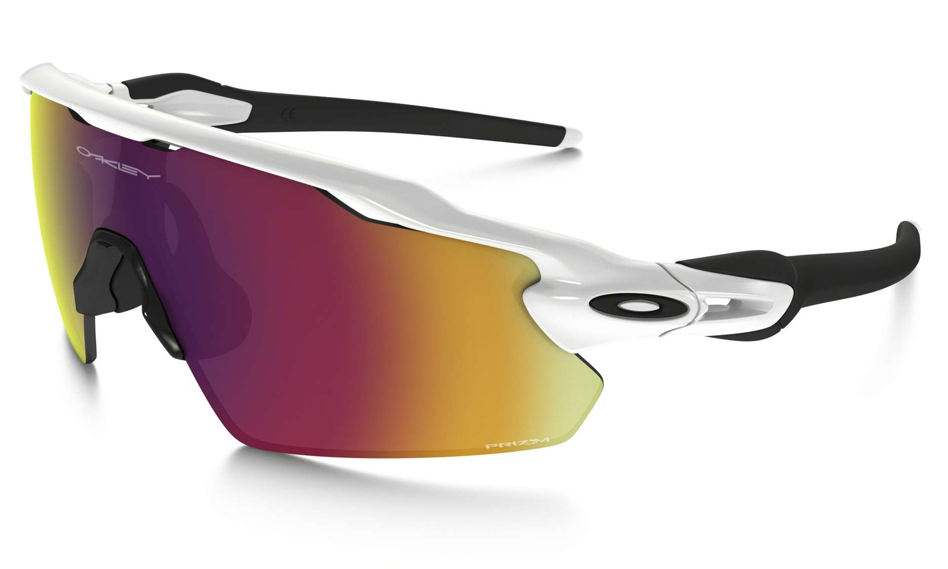 Oakley Radar EV Pitch Sport Zonnebril Wit Prizm Cricket Lens