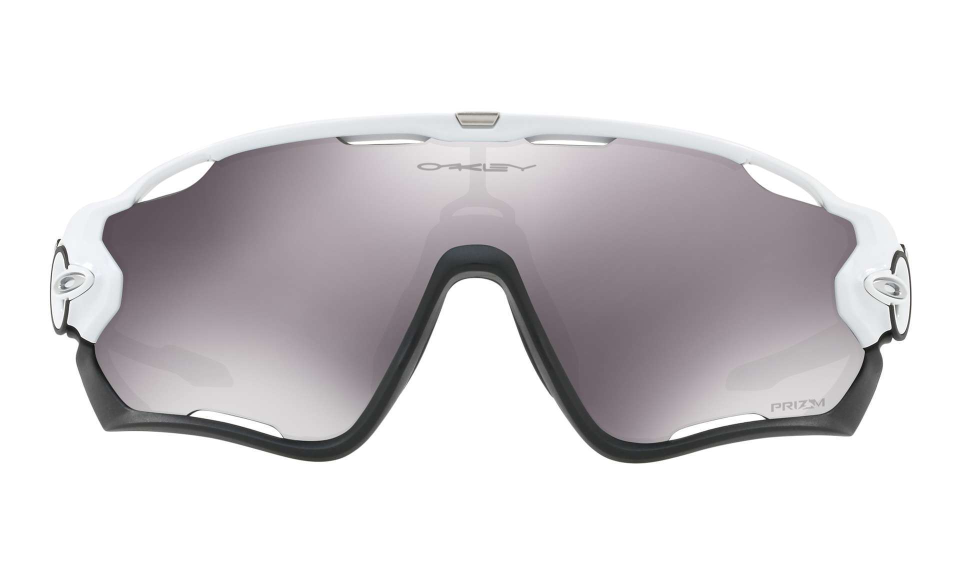 Oakley Jawbreaker Sport Zonnebril Wit Prizm Black Lens