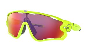 Oakley Jawbreaker Fietsbril Retina Burn PRIZM Road Lens Geel