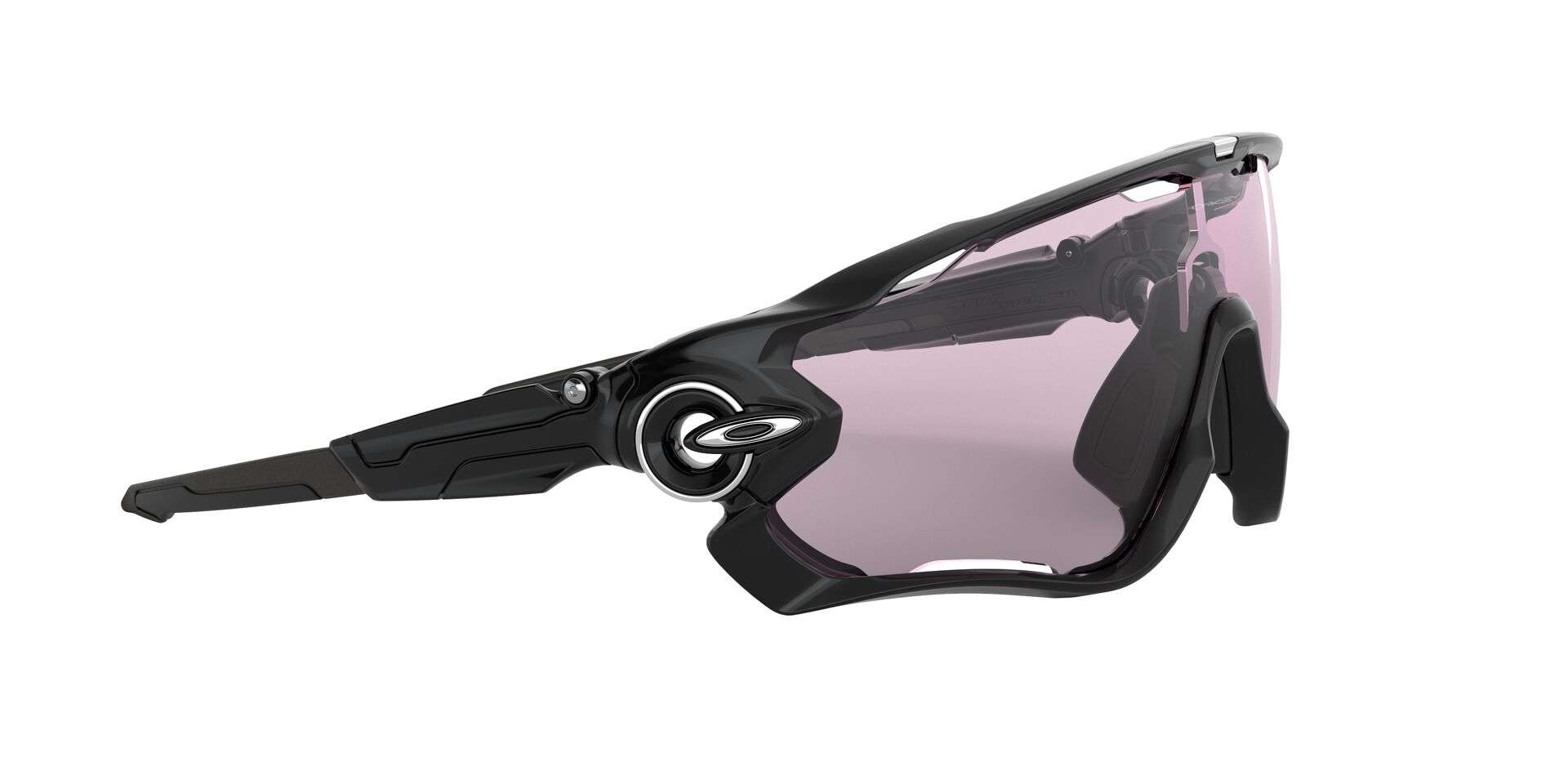 Oakley Jawbreaker Fietsbril Polished Zwart Prizm Low Light Lens