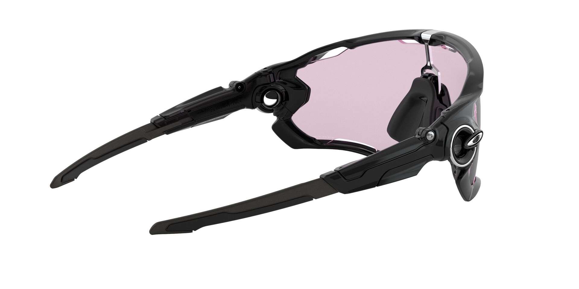 Oakley Jawbreaker Fietsbril Polished Zwart Prizm Low Light Lens