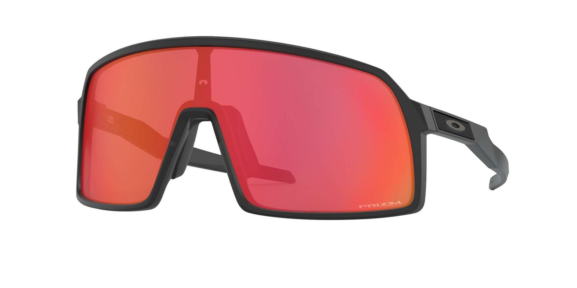 Oakley Sutro S Fietsbril Mat Zwart met PRIZM Trail Torch Lens