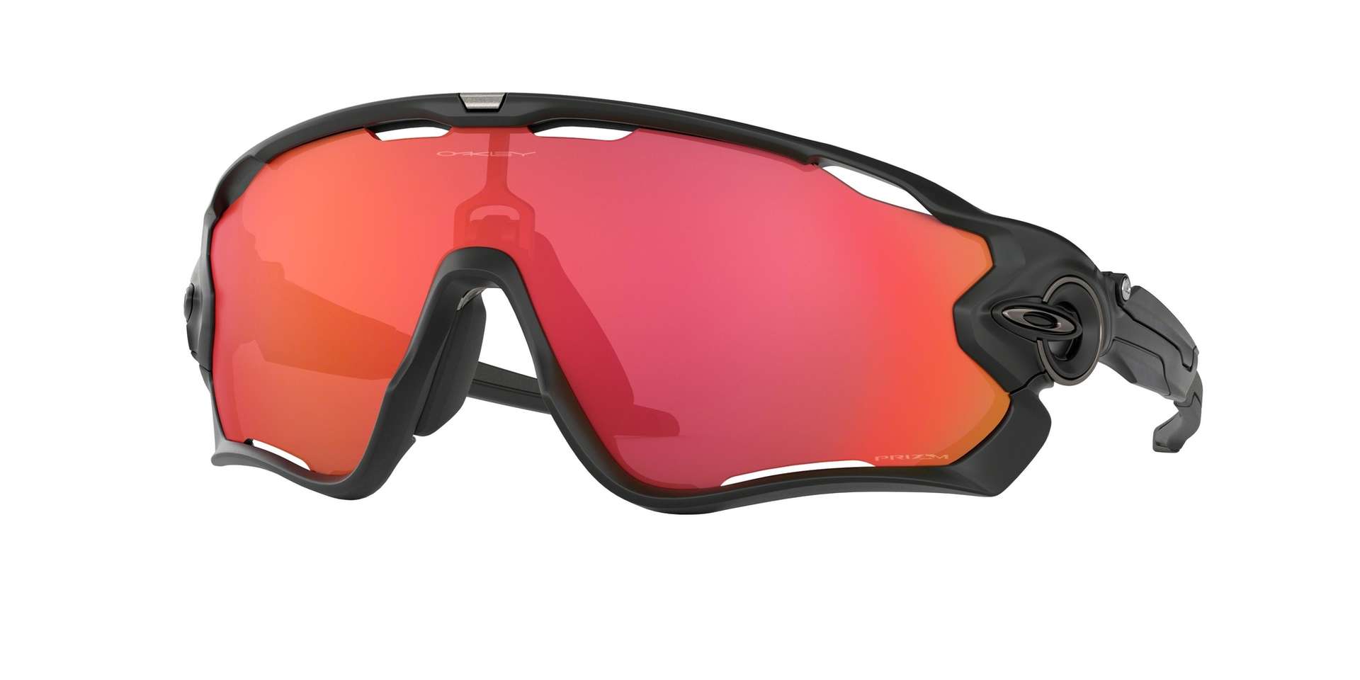 Oakley Jawbreaker Fietsbril Zwart met PRIZM Trail Torch Lens