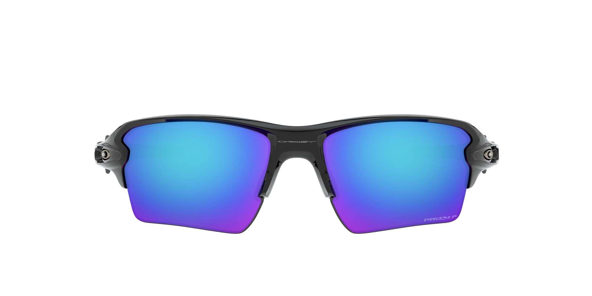 Oakley Flak 2.0 XL Sport Zonnebril Polished Zwart met Prizm Sapphire Iridium 