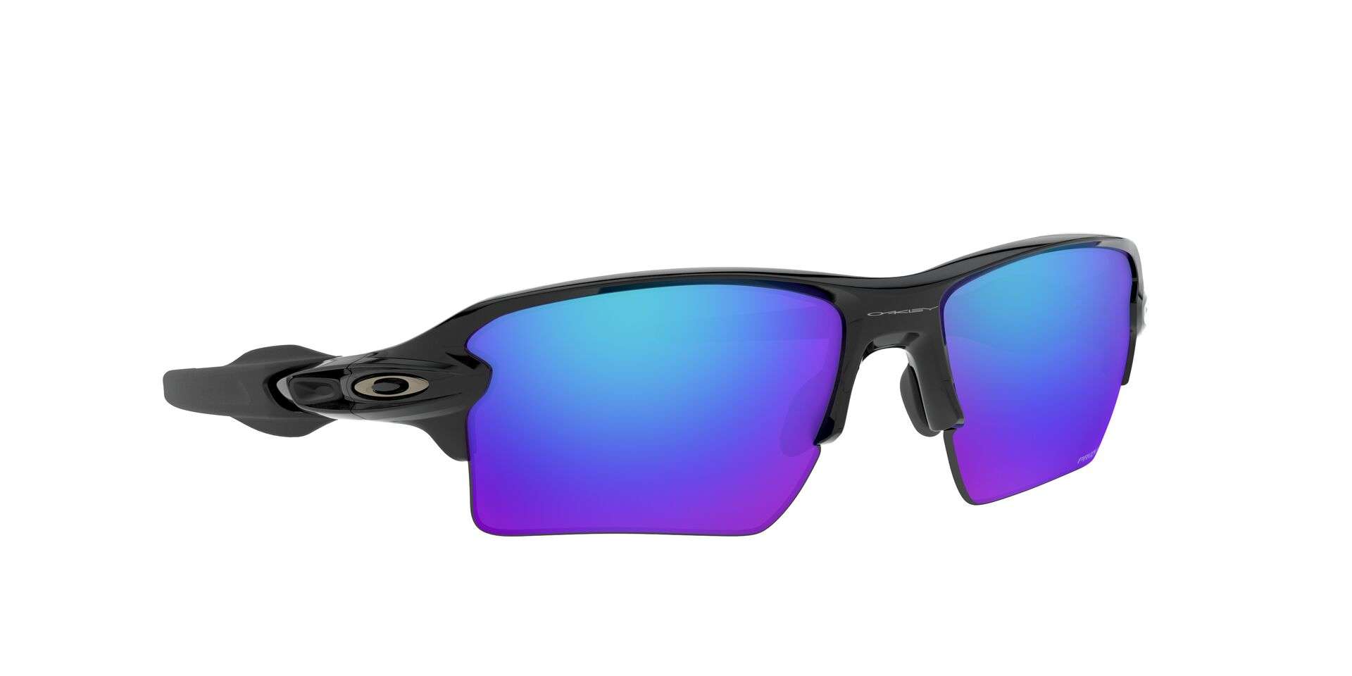 Oakley Flak 2.0 XL Sport Zonnebril Polished Zwart met Prizm Sapphire Iridium 