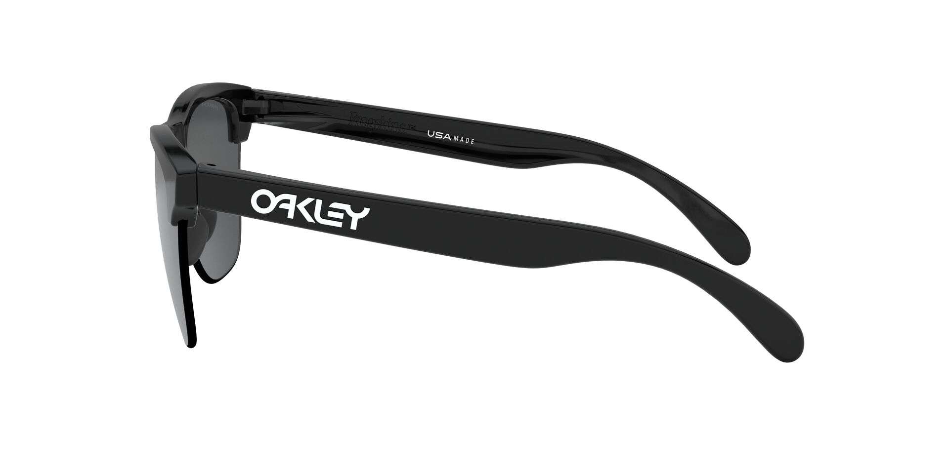 Oakley Frogskins Lite Sport Zonnebril Polished Zwart met Prizm Black Lens
