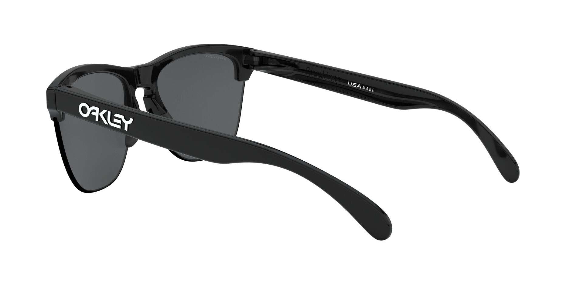 Oakley Frogskins Lite Sport Zonnebril Polished Zwart met Prizm Black Lens