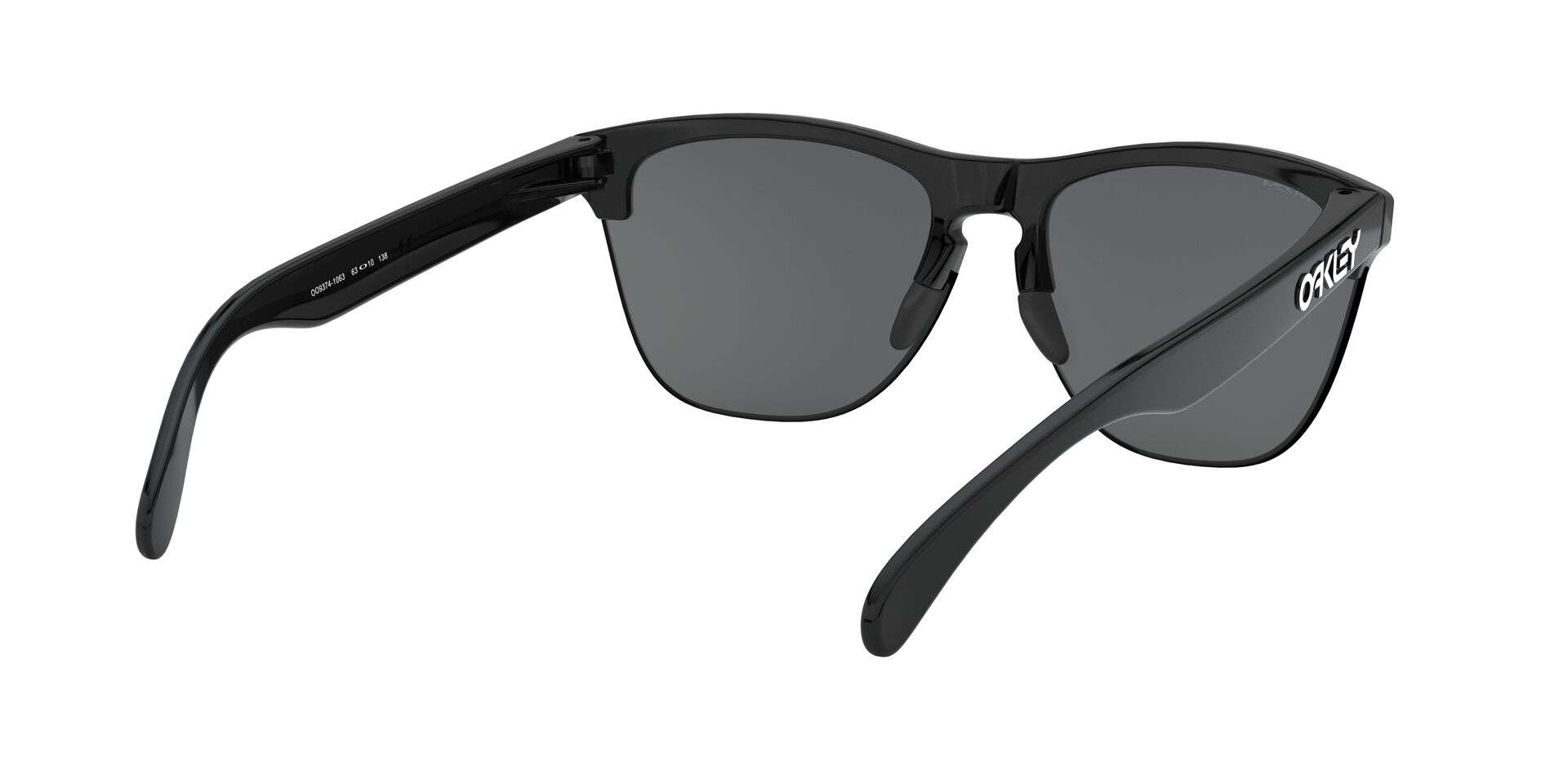 Oakley Frogskins Lite Sport Zonnebril Polished Zwart met Prizm Black Lens