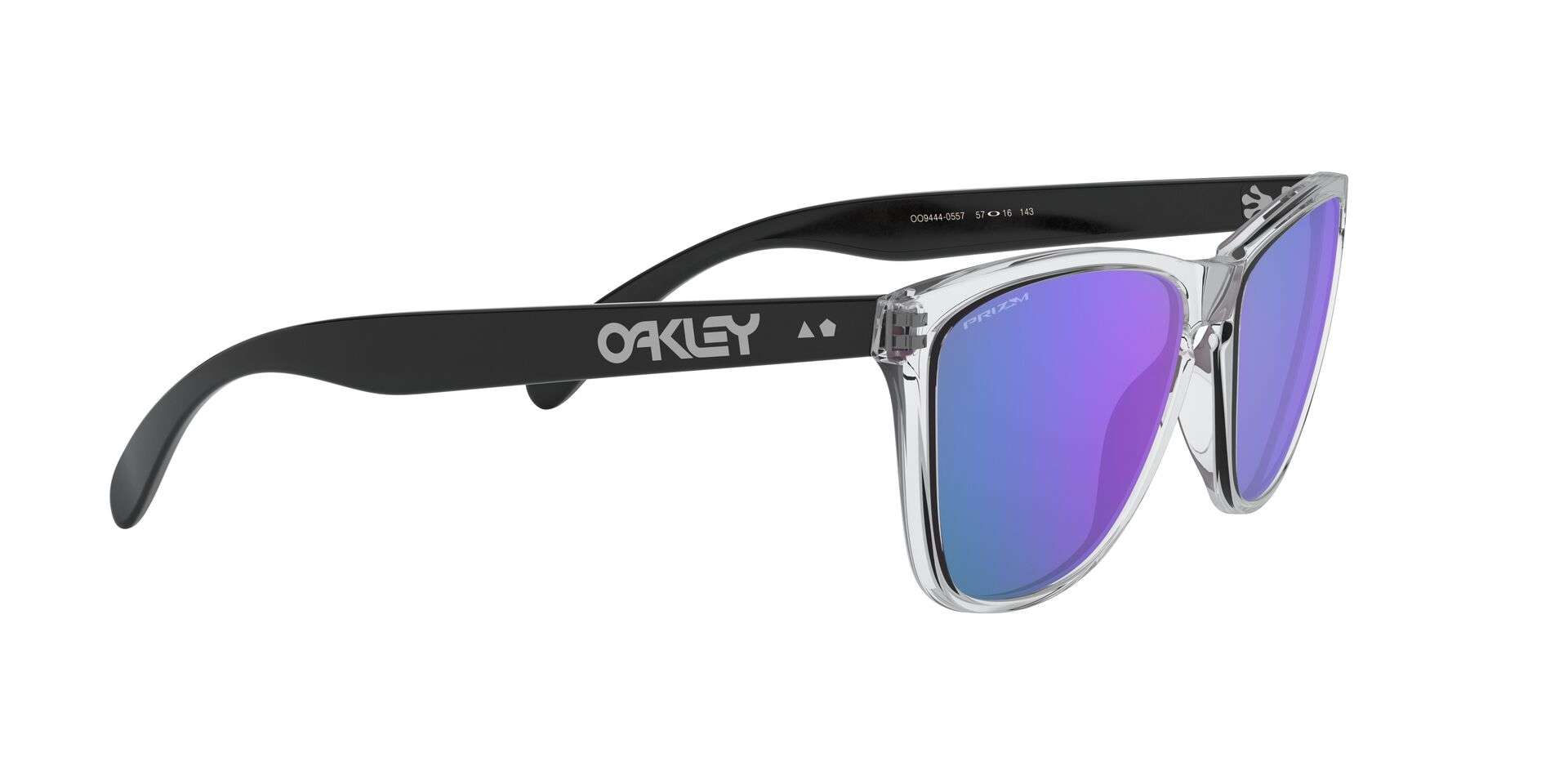 Oakley Frogskins 35TH Sport Zonnebril Polished Clear met Prizm Violet Lens