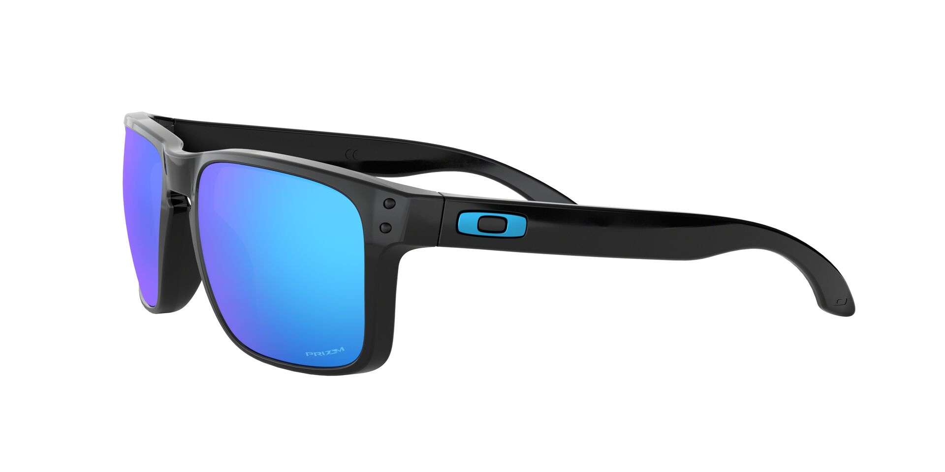 Oakley Holbrook Sport Zonnebril Polished Zwart met Prizm Sapphire Lens