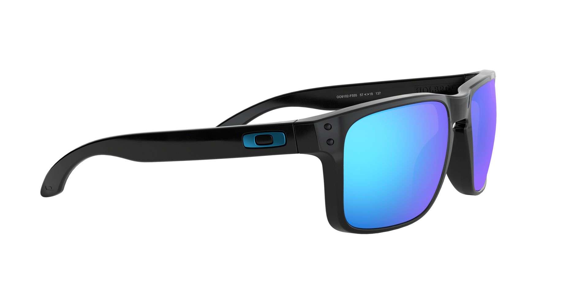 Oakley Holbrook Sport Zonnebril Polished Zwart met Prizm Sapphire Lens