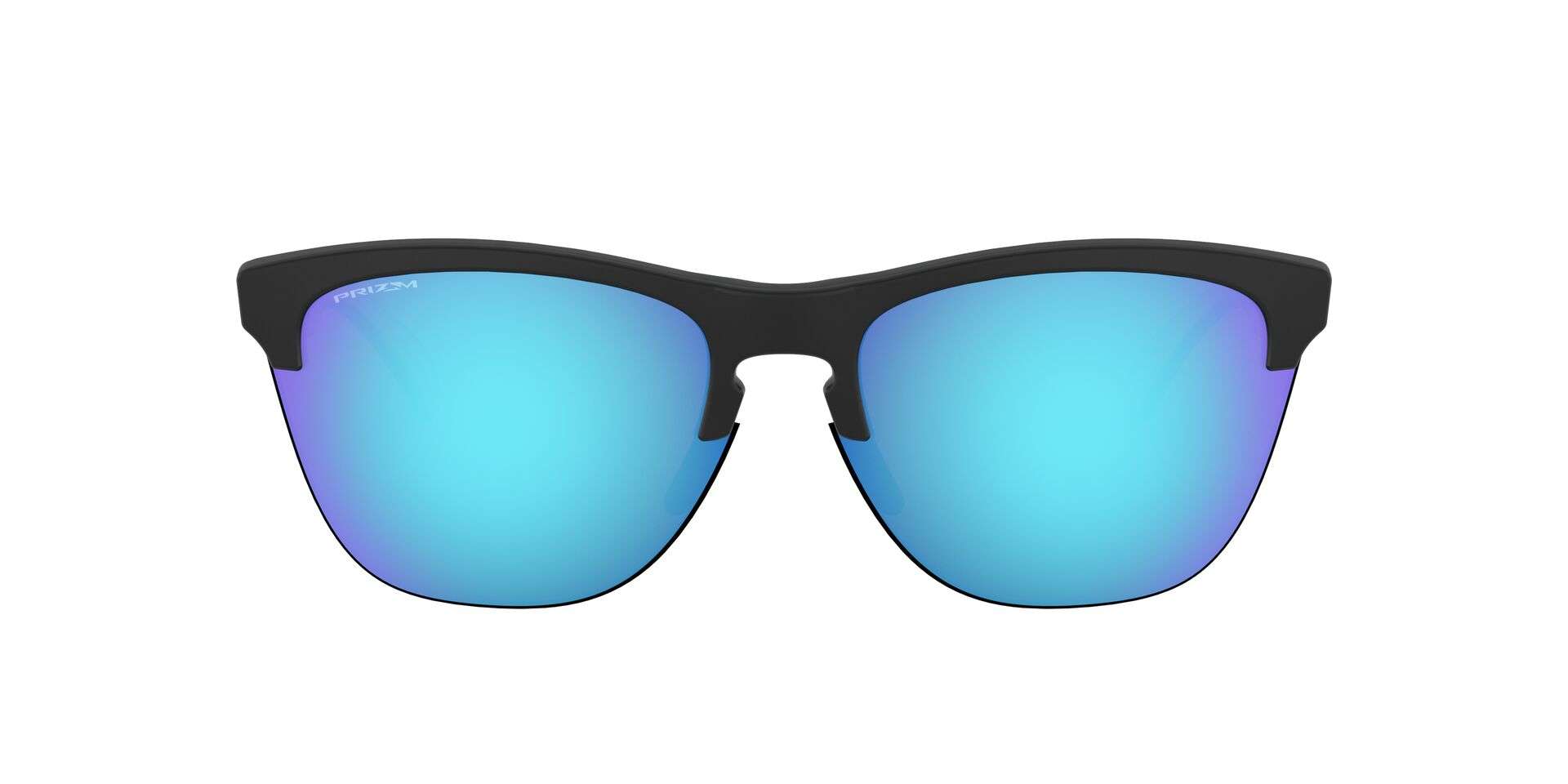 Oakley Frogskins Lite Sport Zonnebril Mat Zwart met Prizm Sapphire Lens