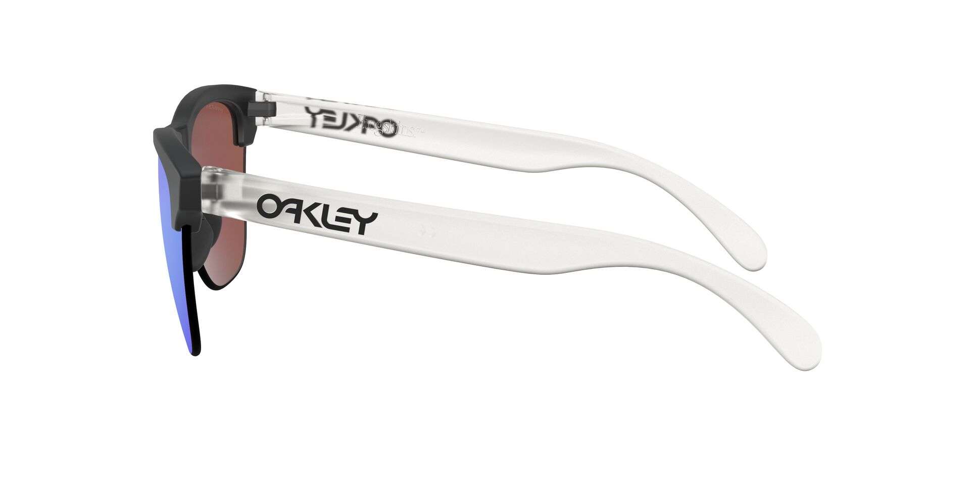 Oakley Frogskins Lite Sport Zonnebril Mat Zwart met Prizm Sapphire Lens