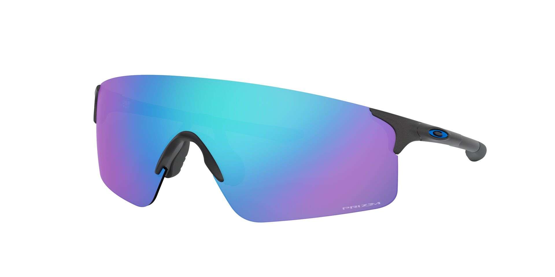 Oakley EVZero Blades Sport Zonnebril Steel met Prizm Sapphire Lens