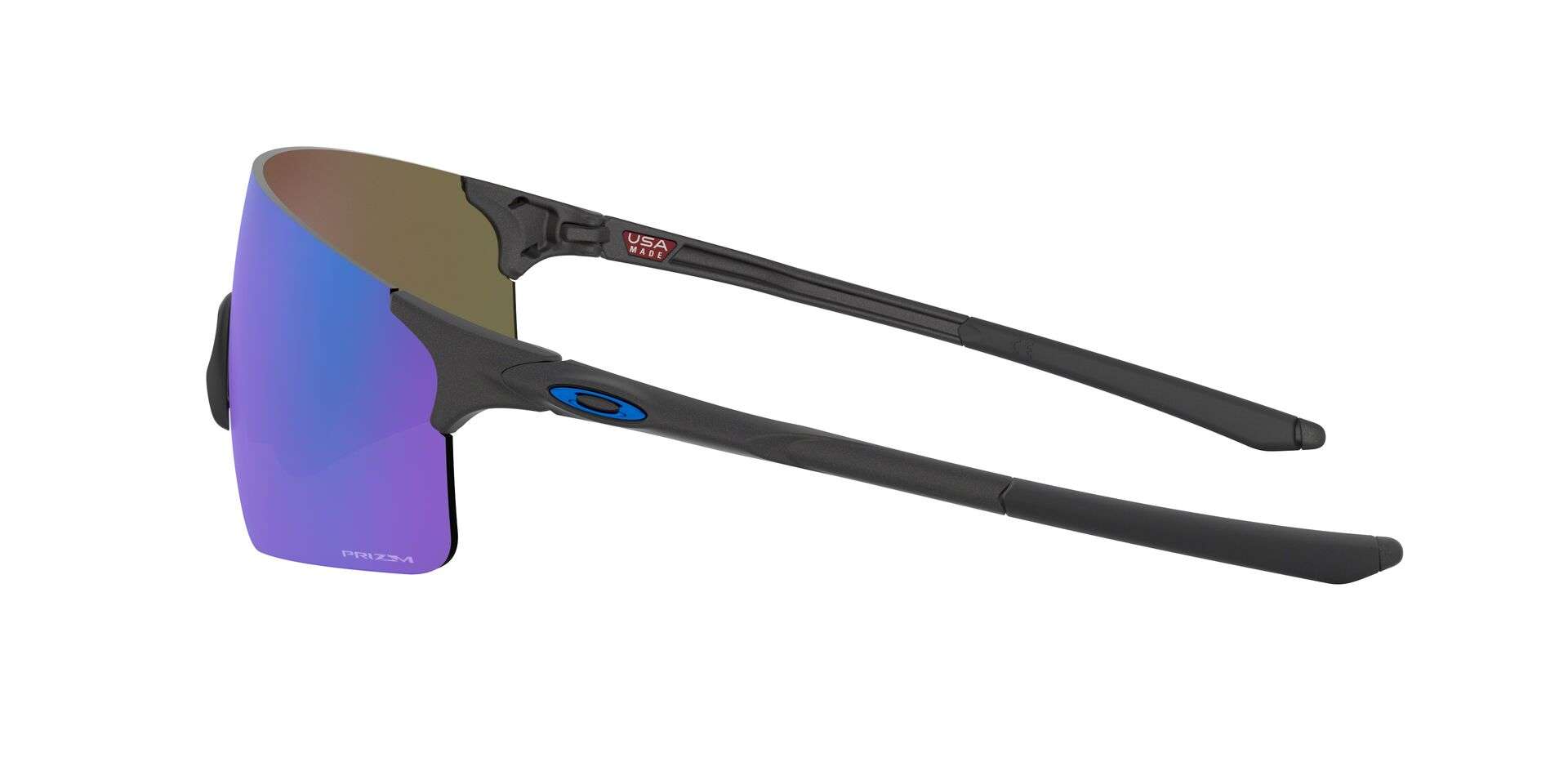 Oakley EVZero Blades Sport Zonnebril Steel met Prizm Sapphire Lens