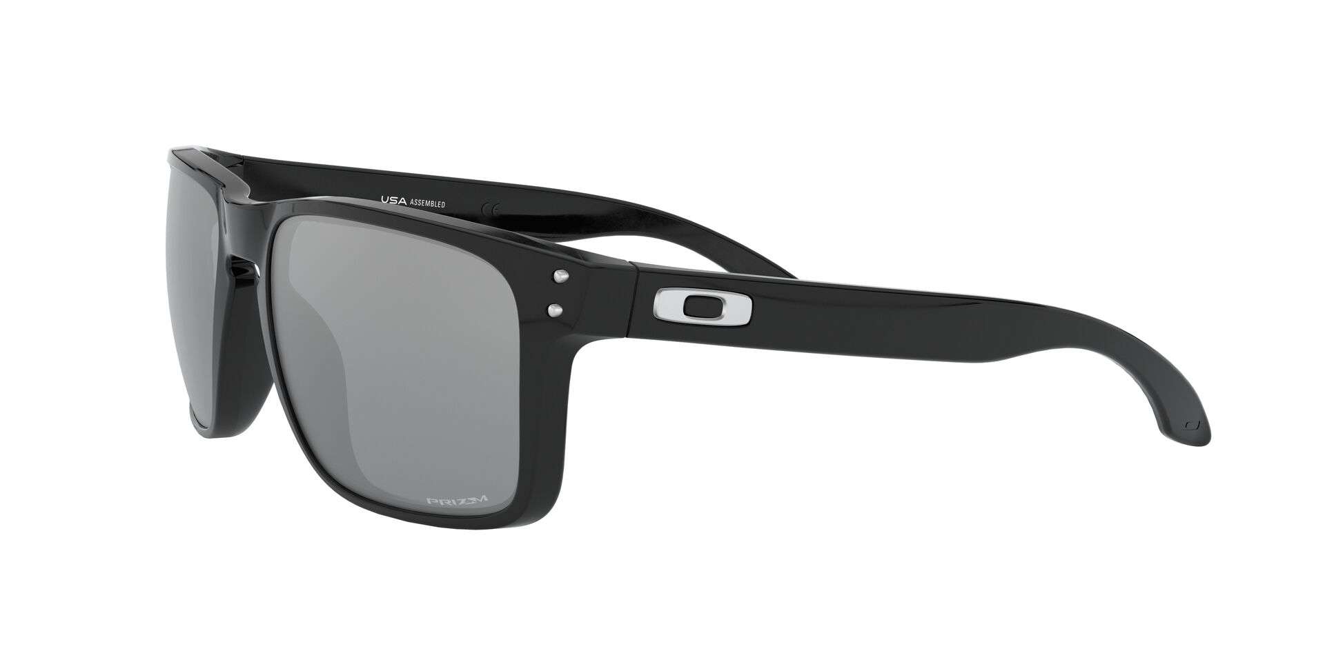 Oakley Holbrook XL Sport Zonnebril Polished Zwart met Prizm Black Lens