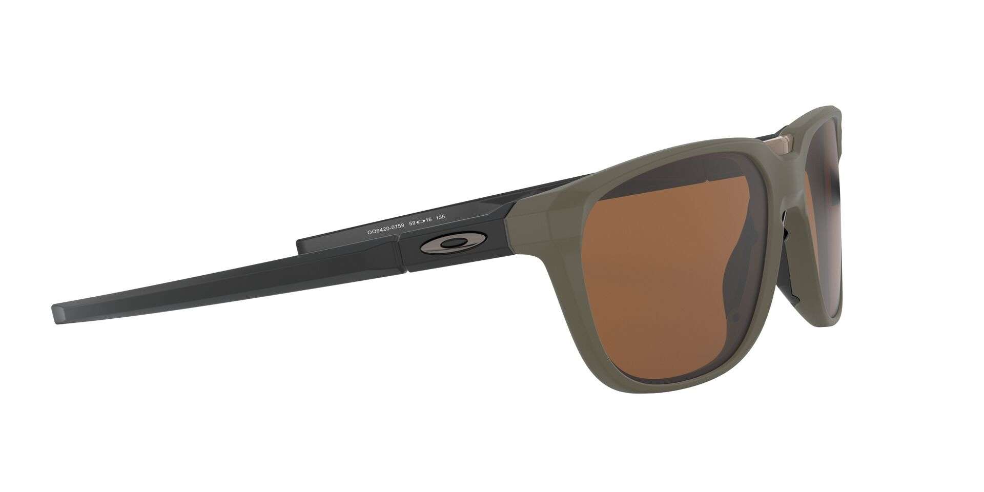 Oakley Anorak Sport Zonnebril Mat Groen met Prizm Tungsten Polarized Lens