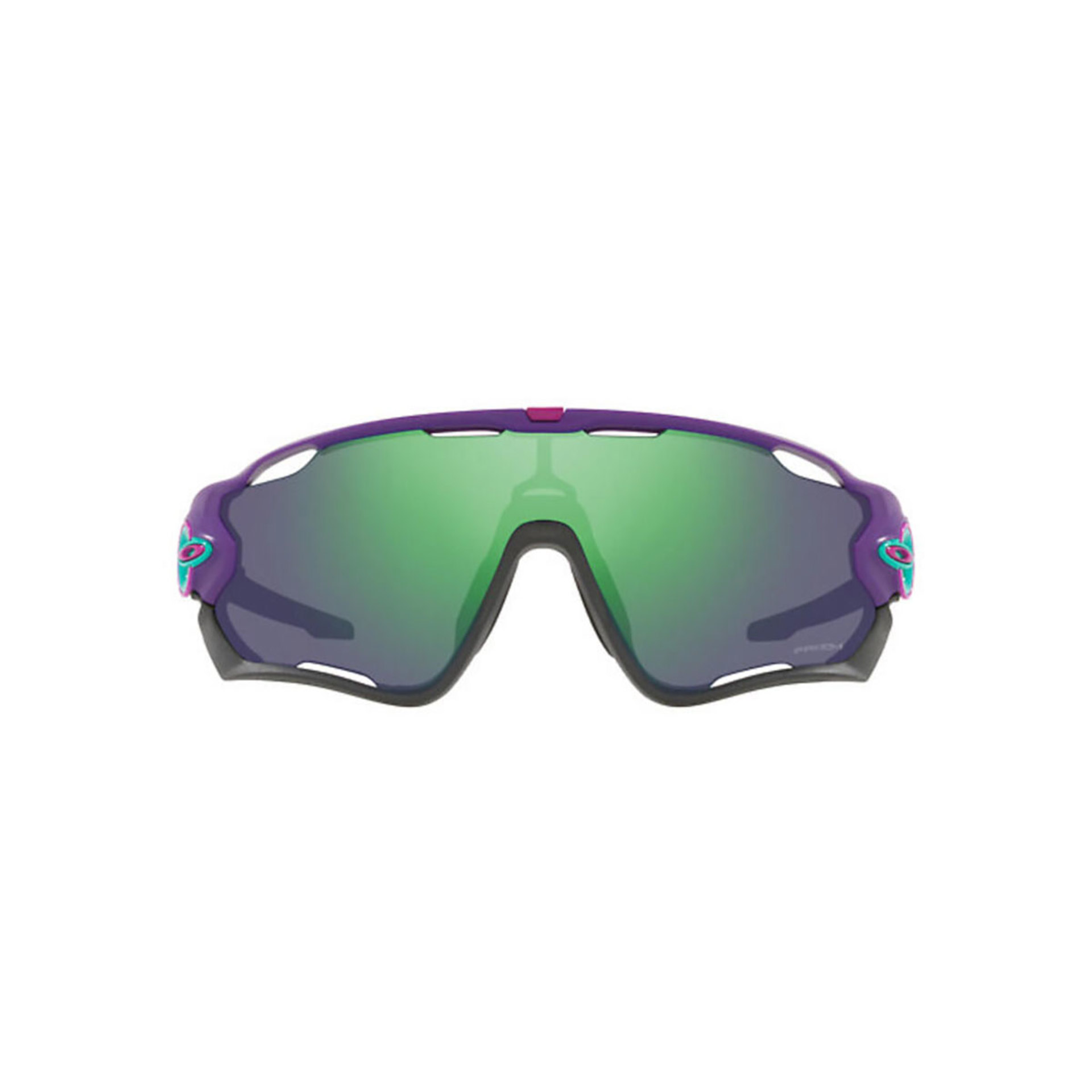 Oakley Jawbreaker Sport Zonnebril Paars/Blauw met Prizm Jade Lens