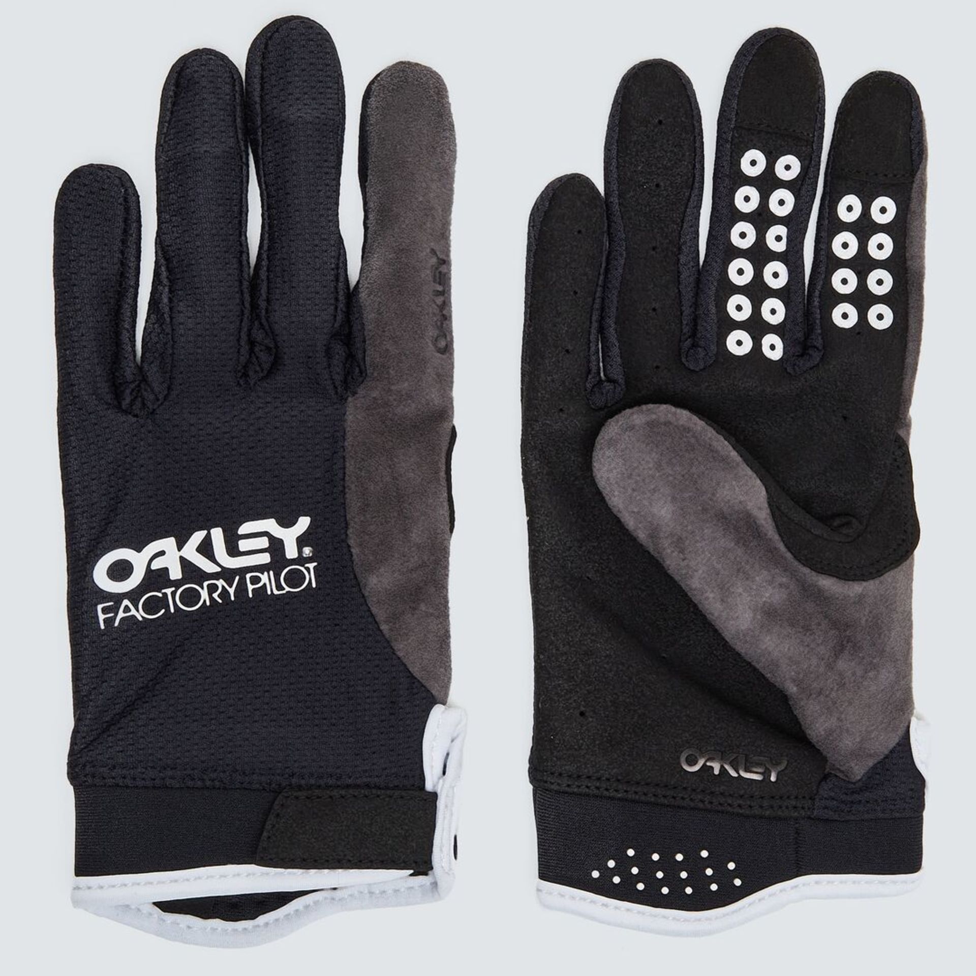 Oakley All Mountain MTB Fietshandschoenen Zwart/Grijs