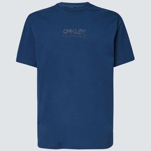 Oakley Everyday Factory Pilot MTB Fietsshirt Korte Mouwen Blauw Heren