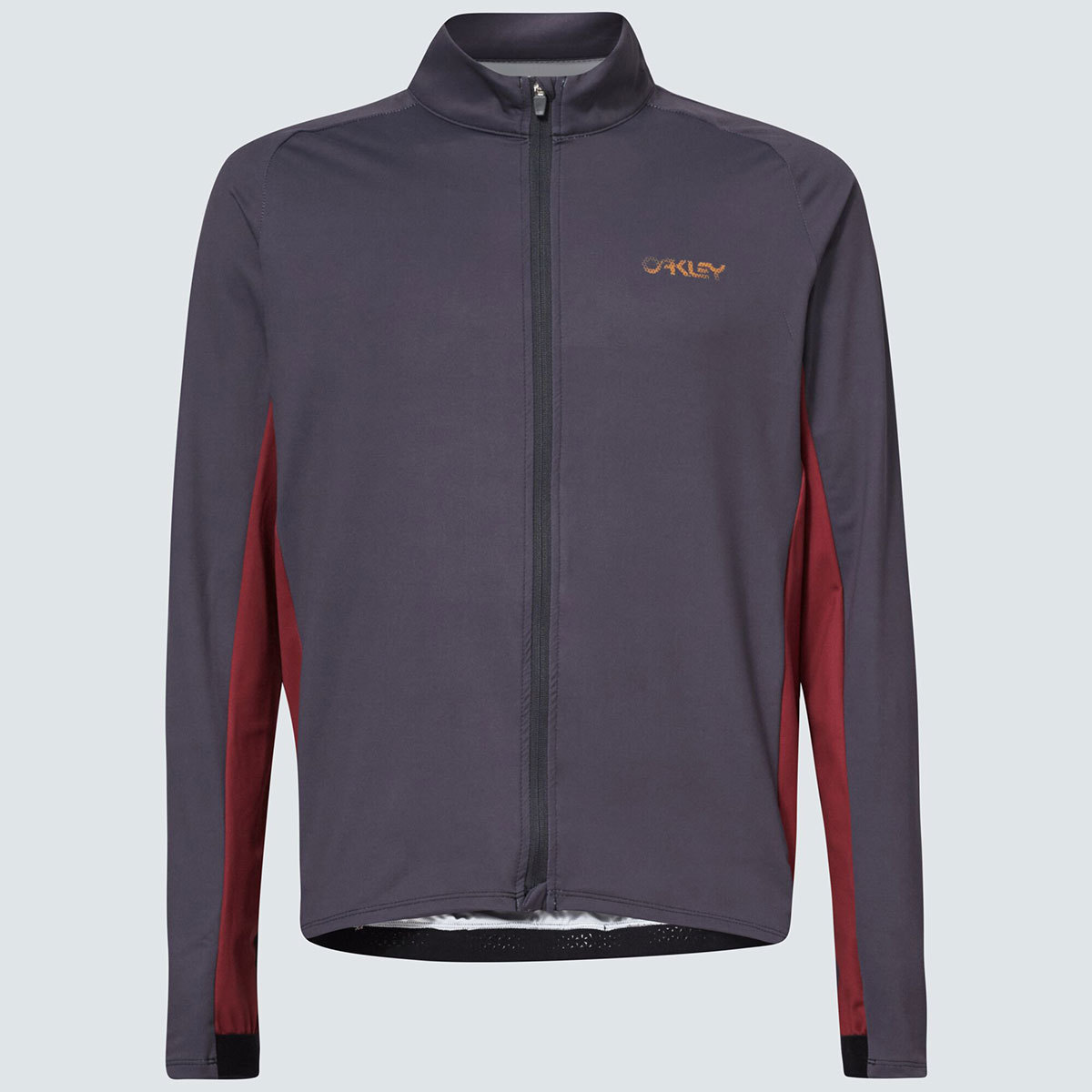 Oakley ELEMENTS Thermal Fietsshirt Lange Mouwen Grijs Heren