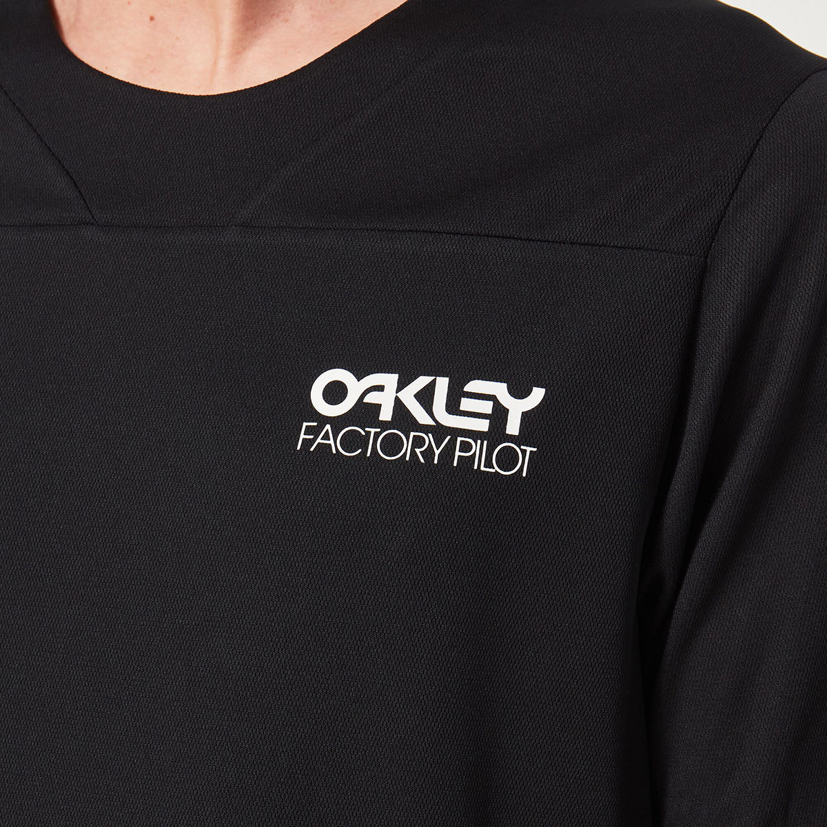 Oakley Factory Pilot Lite II MTB Fietsshirt Korte Mouwen Zwart Heren