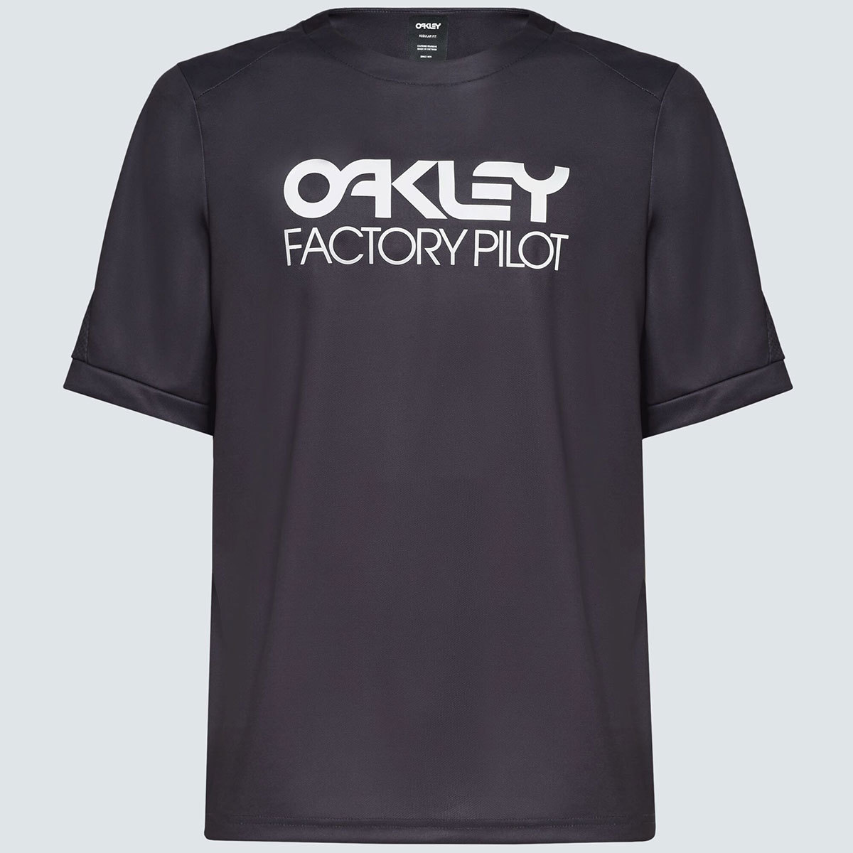 Oakley Factory Pilot II MTB Fietsshirt Korte Mouwen Zwart Heren