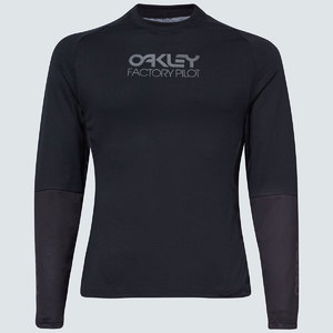 Oakley Factory Pilot II MTB Fietsshirt Lange Mouwen Zwart Dames