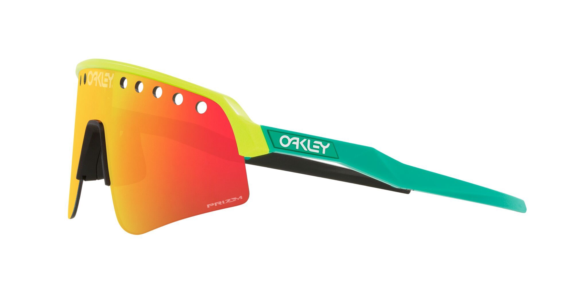 Oakley Sutro Lite Sweep Vented Sport Zonnebril Geel met Prizm Ruby Lens