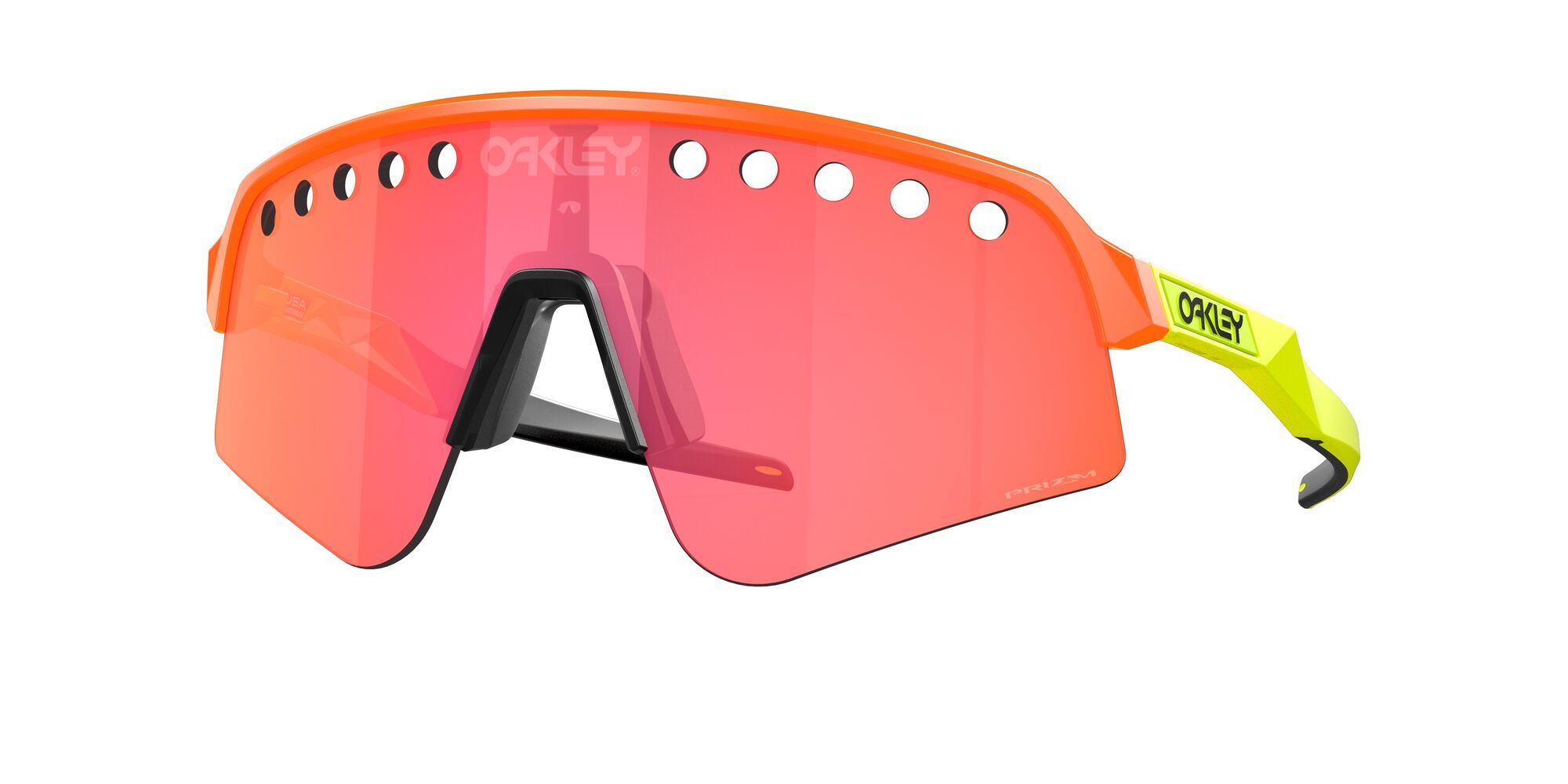 Oakley Sutro Lite Sweep Vented Fietsbril Oranje met Prizm Trail Torch