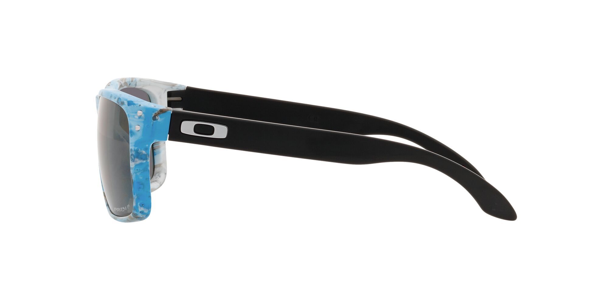 Oakley Holbrook Sport Zonnebril Bruin/Blauw met Prizm Grey Polar Lens