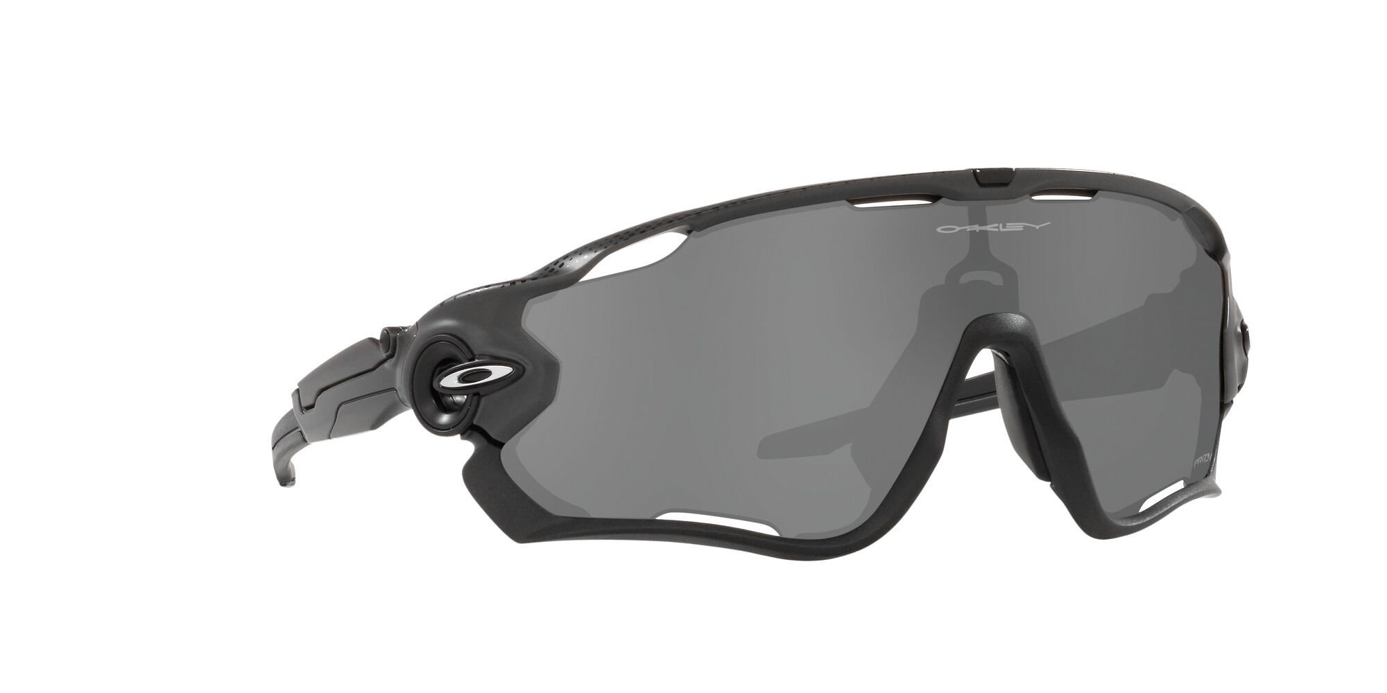 Oakley Jawbreaker Fietsbril Hi Res Mat Carbon met Prizm Black Lens