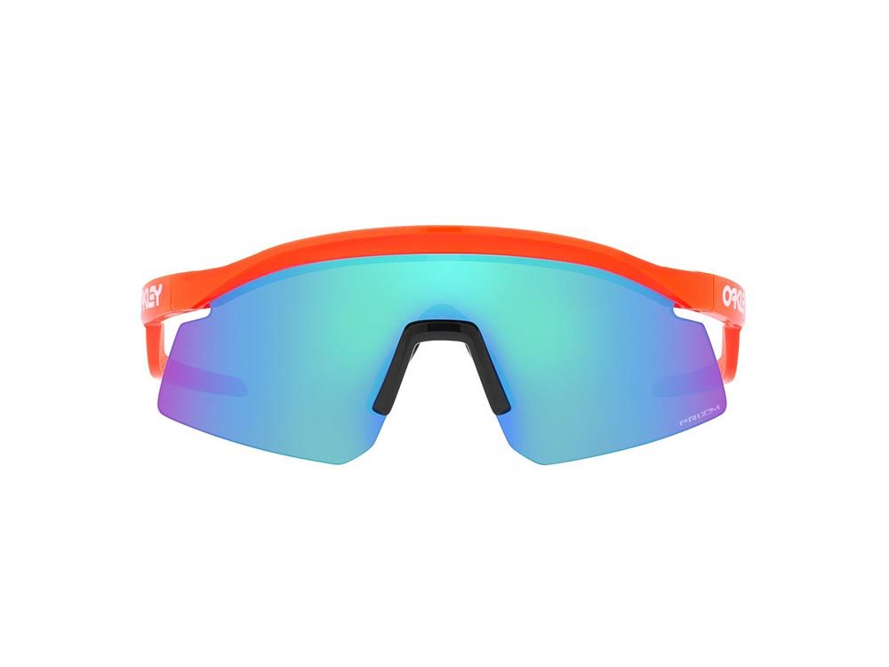 Oakley Hydra Sport Zonnebril Prizm Sapphire Lens Neon Oranje