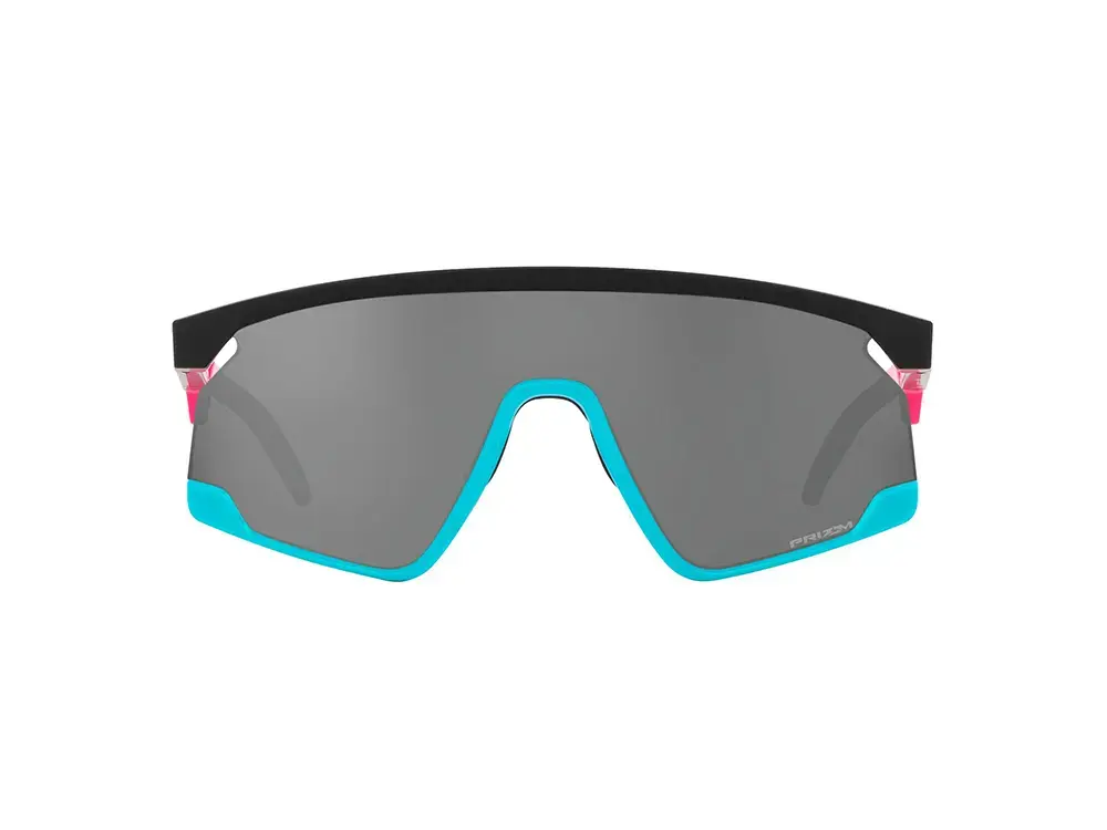 Oakley Bxtr Sport Zonnebril Prizm Black Lens Mat Zwart/Blauw/Roze