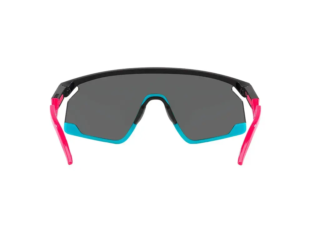 Oakley Bxtr Sport Zonnebril Prizm Black Lens Mat Zwart/Blauw/Roze