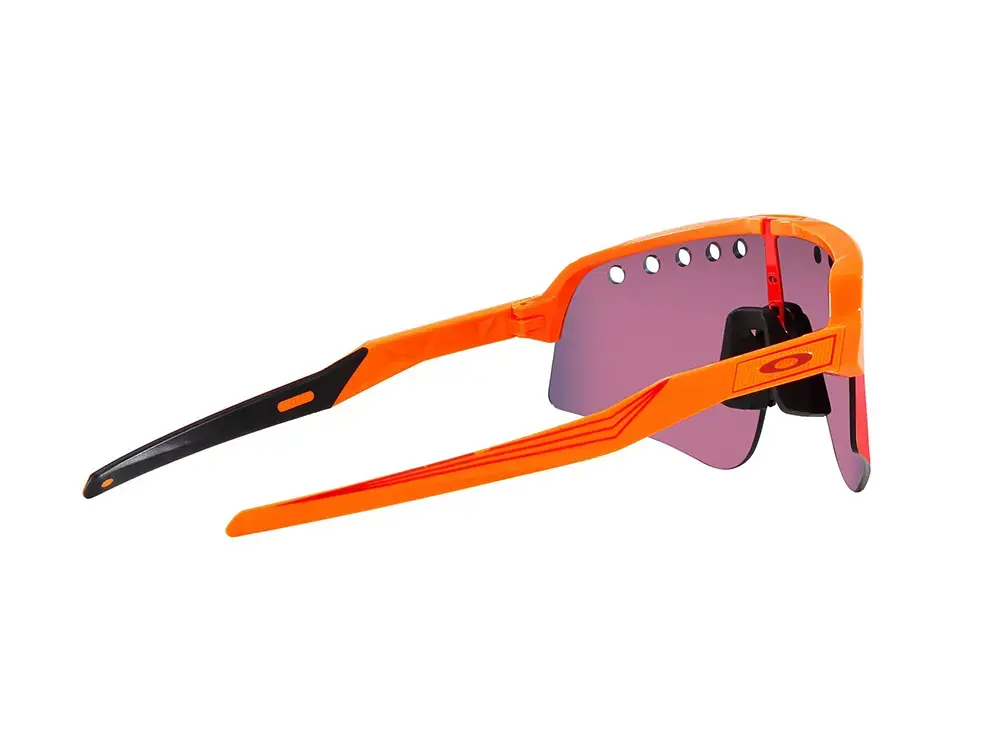 Oakley Sutro Lite Sweep MvdP Fietsbril Prizm Road Lens Oranje