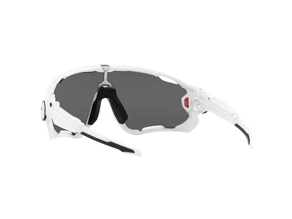 Oakley Jawbreaker Fietsbril Prizm Black Lens Mat Wit