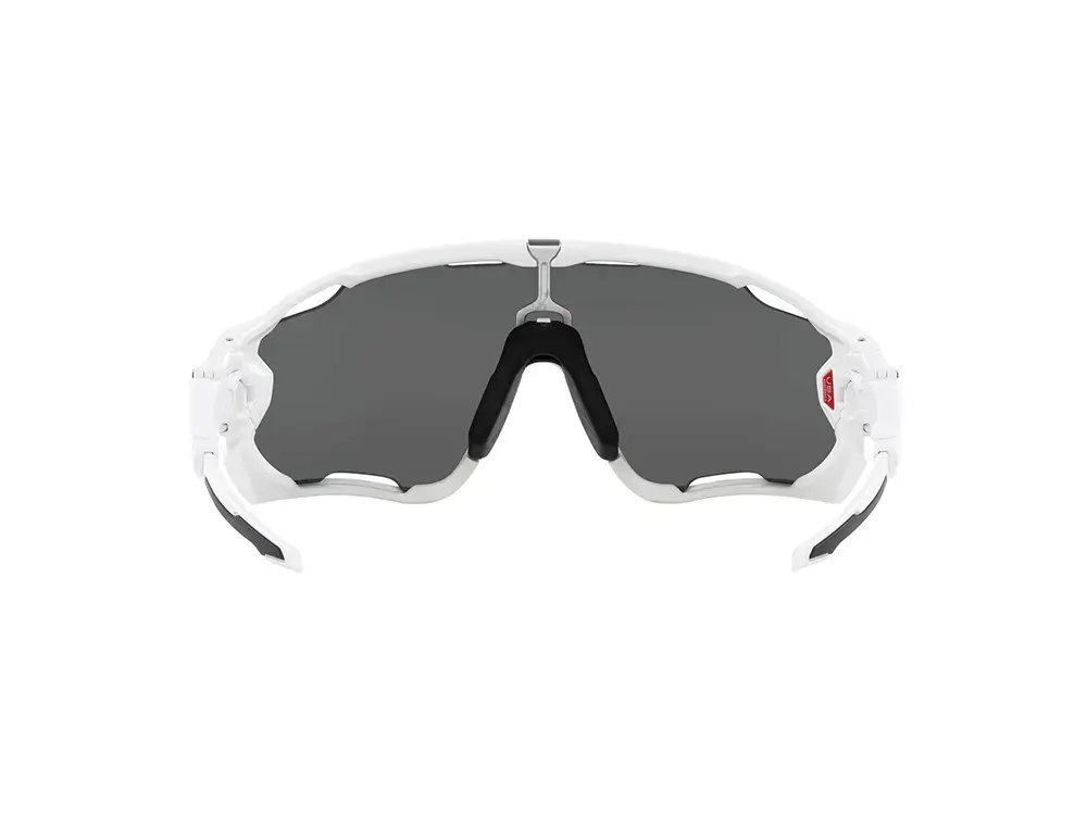 Oakley Jawbreaker Fietsbril Prizm Black Lens Mat Wit