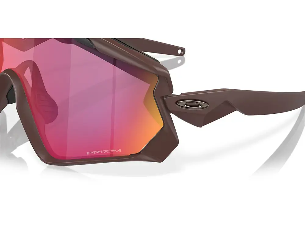 Oakley Wind Jacket 2.0 Sport Zonnebril Prizm Road Lens Mat Bruin