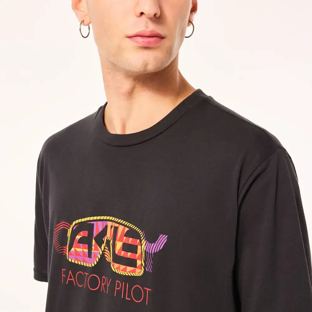 Oakley Sutro Factory Pilot T-Shirt Zwart Heren