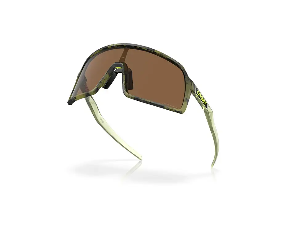 Oakley Sutro S sport Zonnebril met Prizm Bronze Lens Groen/Zwart
