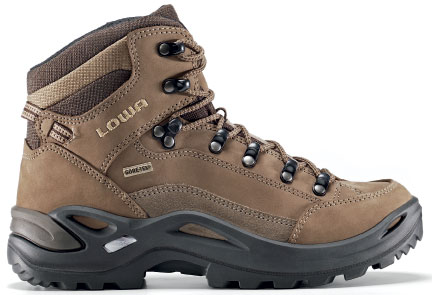 Lowa Renegade GTX Mid Ws Ladies Taupe Sepia Wandelschoen