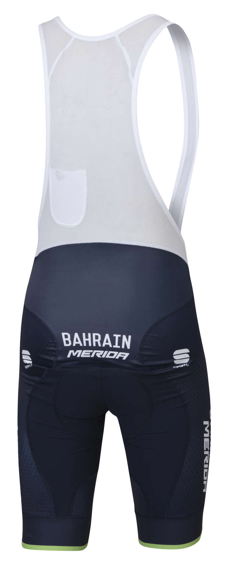 Sportful Bahrain Merida BodyFit Fietsbroek met Bretels en Zeem Blauw