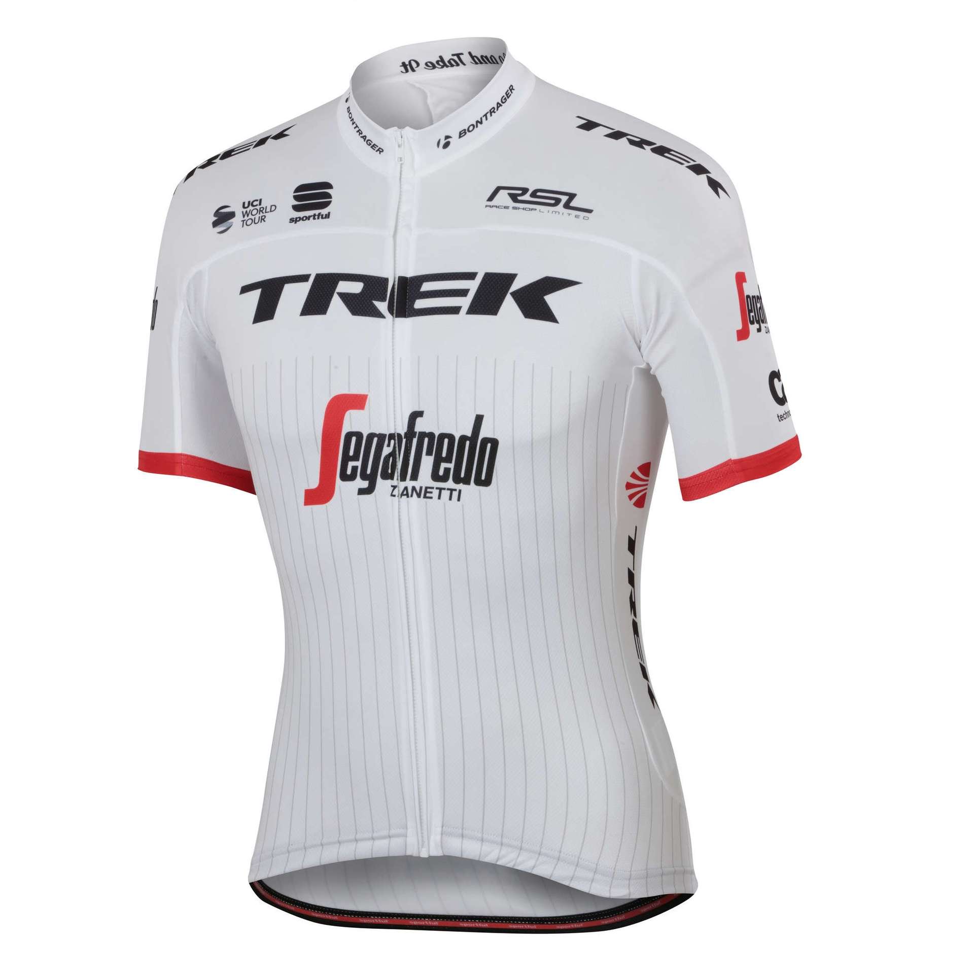 Sportful Trek-Segafredo BodyFit Tour de France Fietsshirt Korte Mouwen Wit