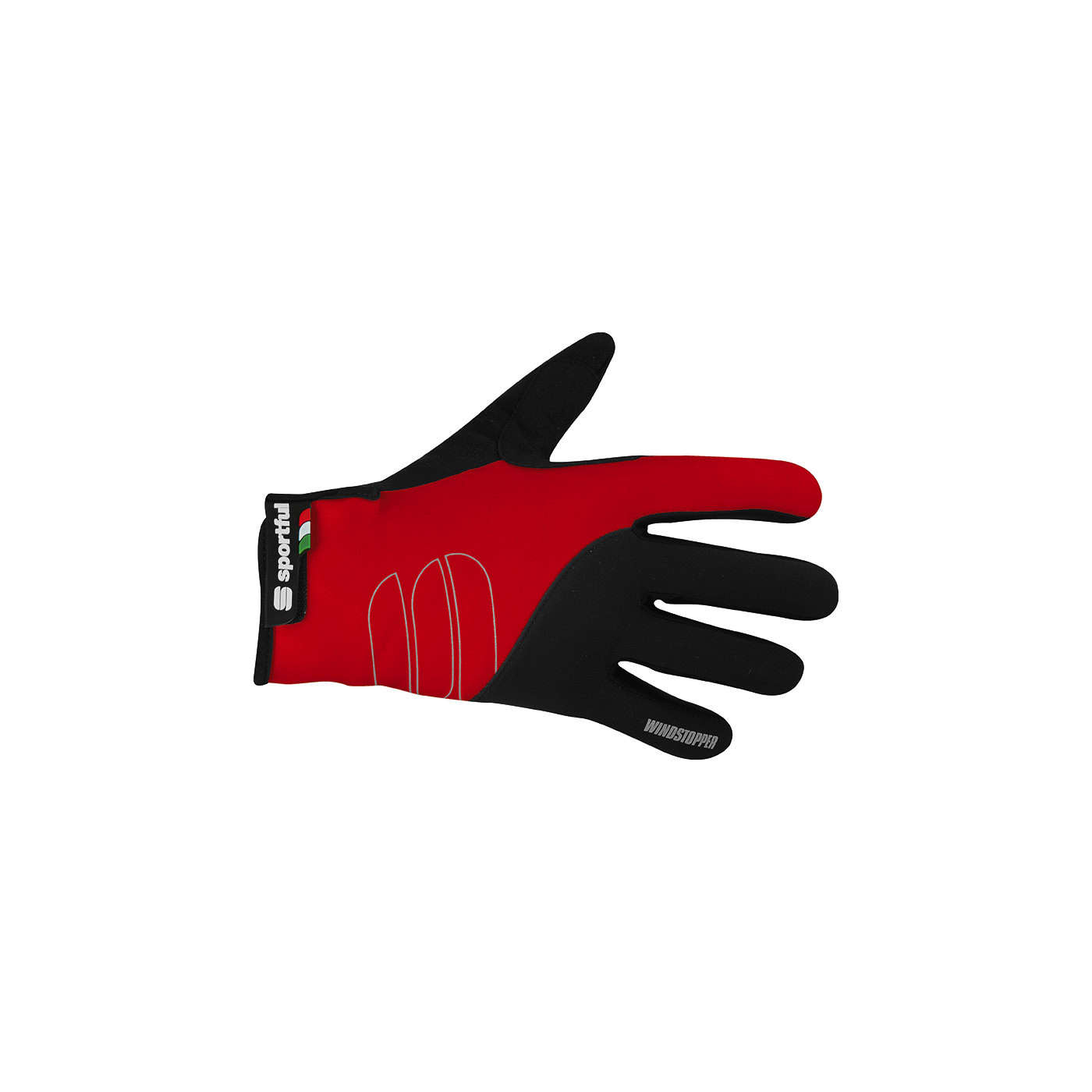 Sportful Windstopper Essential Fietshandschoenen Rood/Zwart Unisex