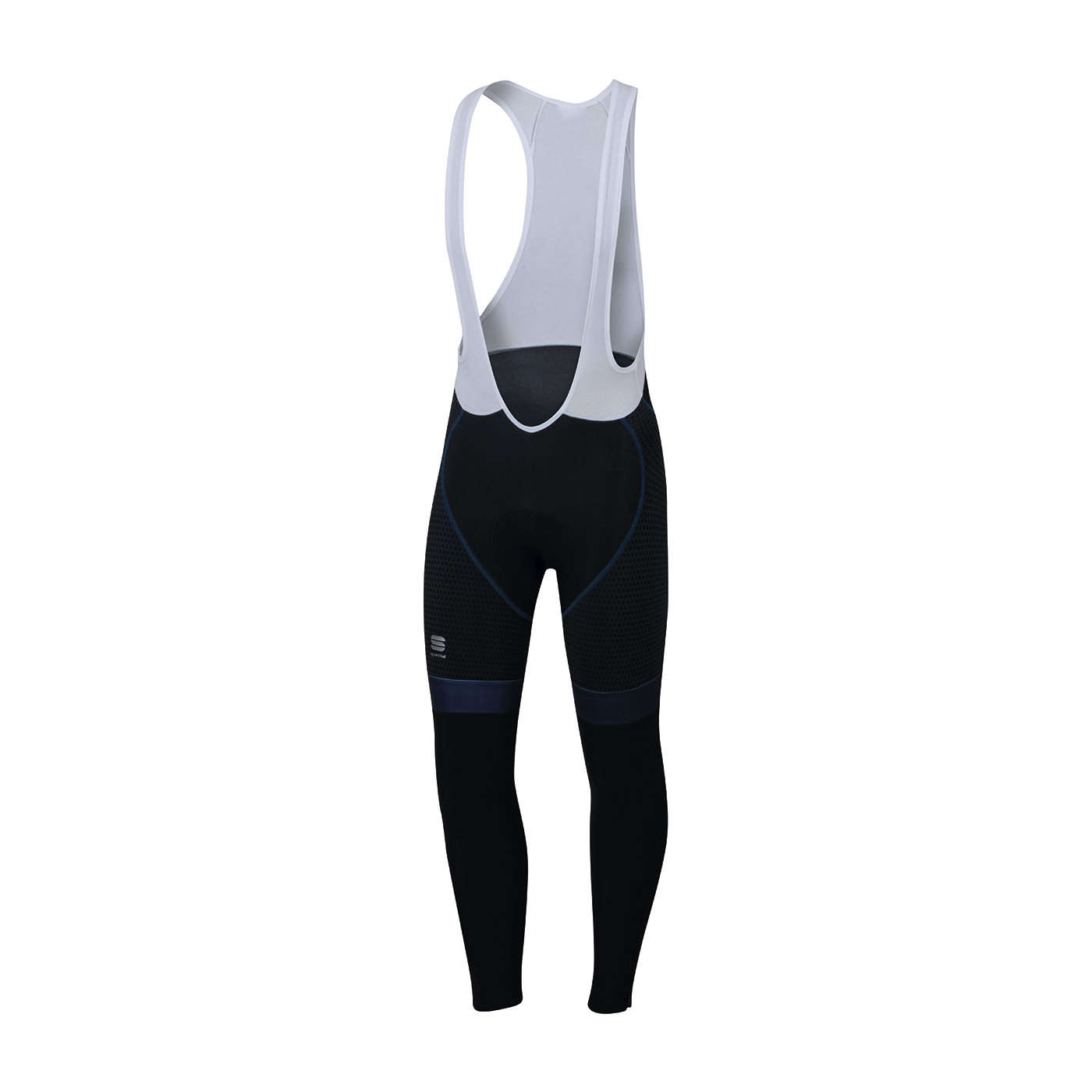 Sportful Bodyfit Pro Thermal Fietsbroek Lang Met Zeem Zwart/Donkerblauw Heren