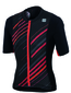 Sportful R&D Celsius Fietsshirt Korte Mouwen Zwart/Grijs/Rood Heren